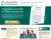 Tablet Screenshot of pacte2012.fr